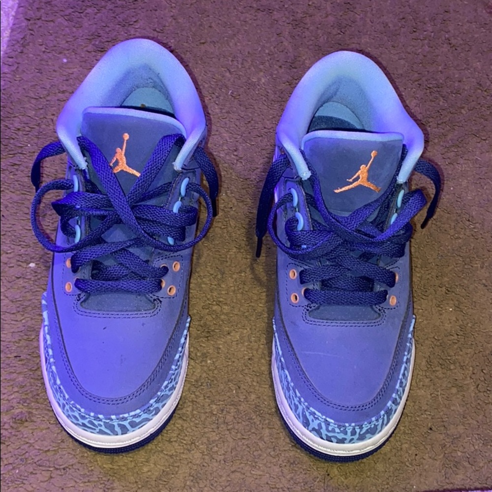 Jordan 3 purple dust